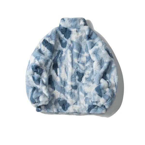 style casual quality urban design unisex fit wear oversized image material style everyday a9d873 premium streetwear print graphic - hip-hop-faux-fur-fleece-winter-jacket-streetwear-tie-dye-fuzzy-fluffy-thicken-warm-coats-harajuku-casual-coat-parkas essential hop fashion high hip streetwear design ID eae5b