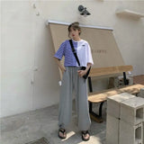 Trapwear Anime panel – Short Sleeved T Shirt Women 2024 New Summer Design White Spl