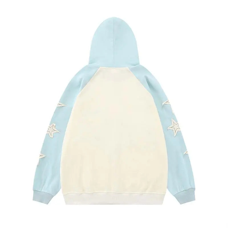 Chicvoy Women Hoodie Y2K Scrawl Graphic Harajuka Sudaderas Grunge Pull