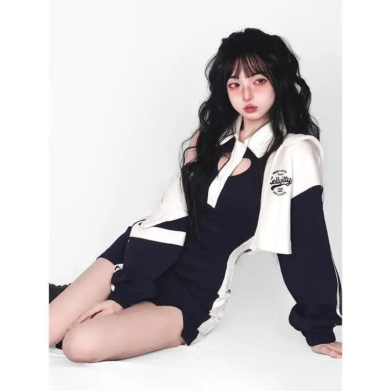 Graffiti oversized hooded streetwear quilted minimalist