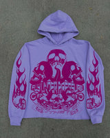 Y2K Womens Mens Hoodies Clothing Printing Long Sleeve Pullover Sweatsh