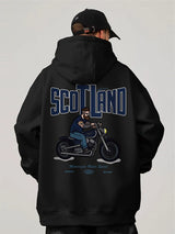 Autumn Motorcycle Mens Printed Hoodies Hip Hop Fashion Streetwear Bagg