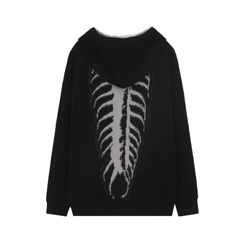 y2k knitted sweater, photo-ready sweater, cozy fashion fit, stylish street outfit, modern aesthetic appeal