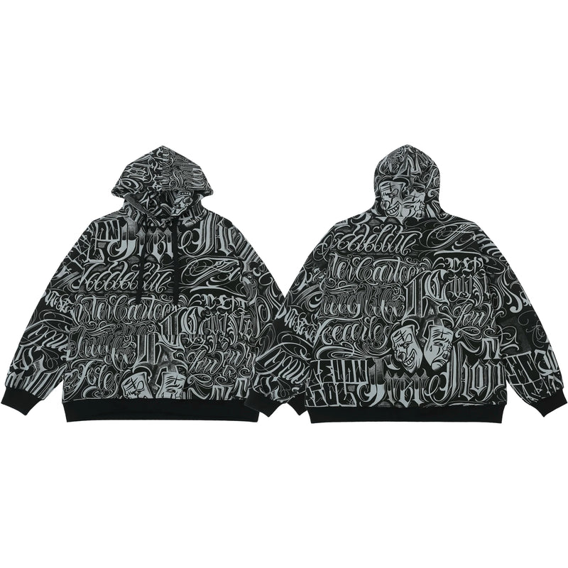 cyberpunk crying character featuring mens harajuku printed hoodie sweatshirt unisex new casual streetwear hooded warm tops pullovers loose hip hop hipster hoodies
