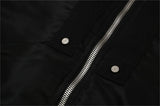 undermycar 2023 new high street fashion brand quality multi pocket flight jacket cotton coat black nan streetwear photo styli - variant style 87a8b1 for streetwear fashion