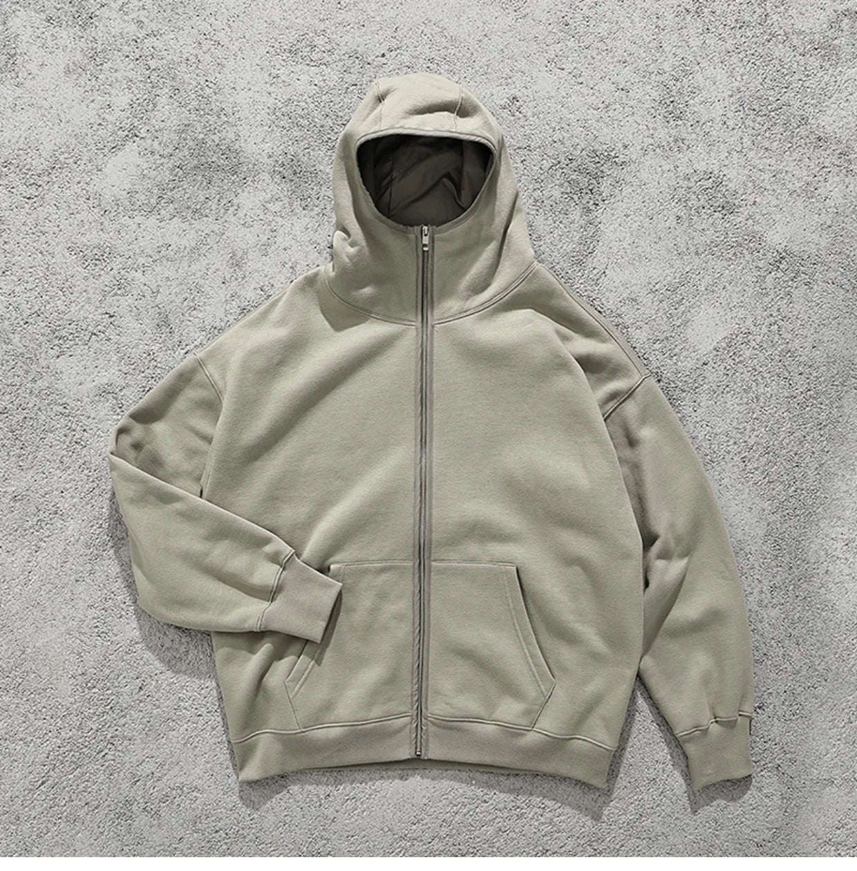 glitchcore oversized shirt featuring streetwear solid color ninja zipper hoodies mens fleece turtleneck cardigan outdoor oversized hoody plus velvet charge coat