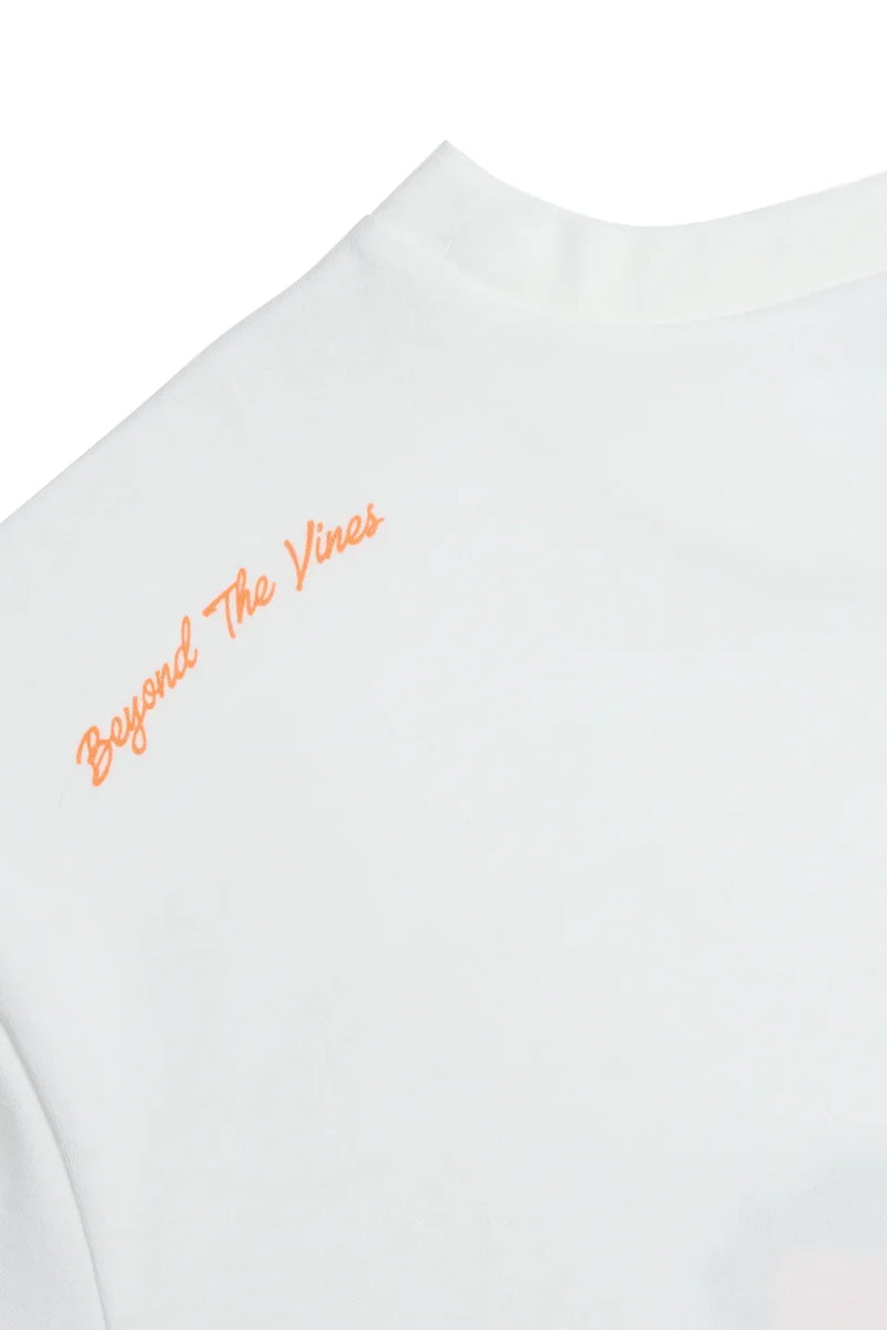 Vaporwave Static Tee – Emoji Field Graphic with Glitch Font