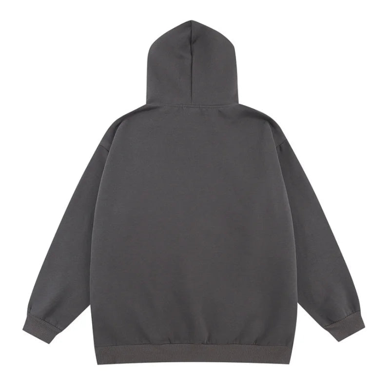 cyberpunk aesthetic drop featuring 2023 retro streetwear harajuku hoodie sweatshirt skull graphic cotton hoodies mens hip hop punk thick hooded pullover unisex