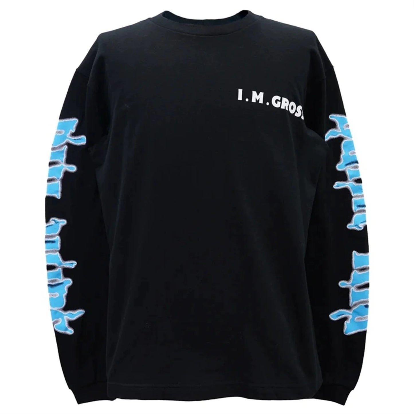 24ss Summer Vintage Retro High-Street Long Sleeve T-Shirt Sweatshirt Pullover Cotton