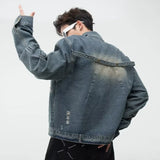 grunge street bomber, modern fit for men, oversized fit