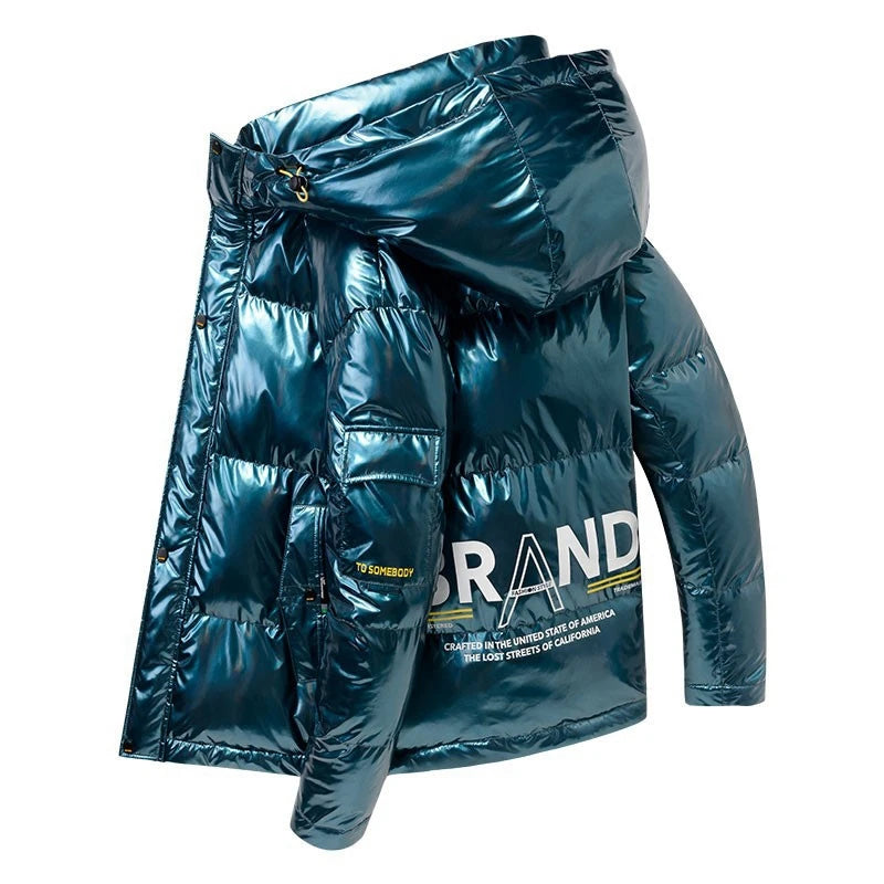 Winter Clothes Parka Men Coat Man Outerwear Male Casual Down Cotton Warm Teen Jacket For Men's black streetwear jacket fashio - variant style c6750a for streetwear fashion