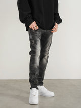 star appliques denim jeans skinny trousers slim fit men new casual biker jeans fashion streetwear hip hop trousers pants joggers relaxed fit joggers