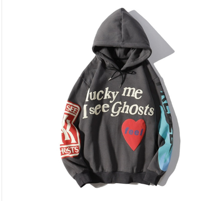 "Lucky You" Graphic Unisex Streetwear Vintage Women Men Y2K Hoodie