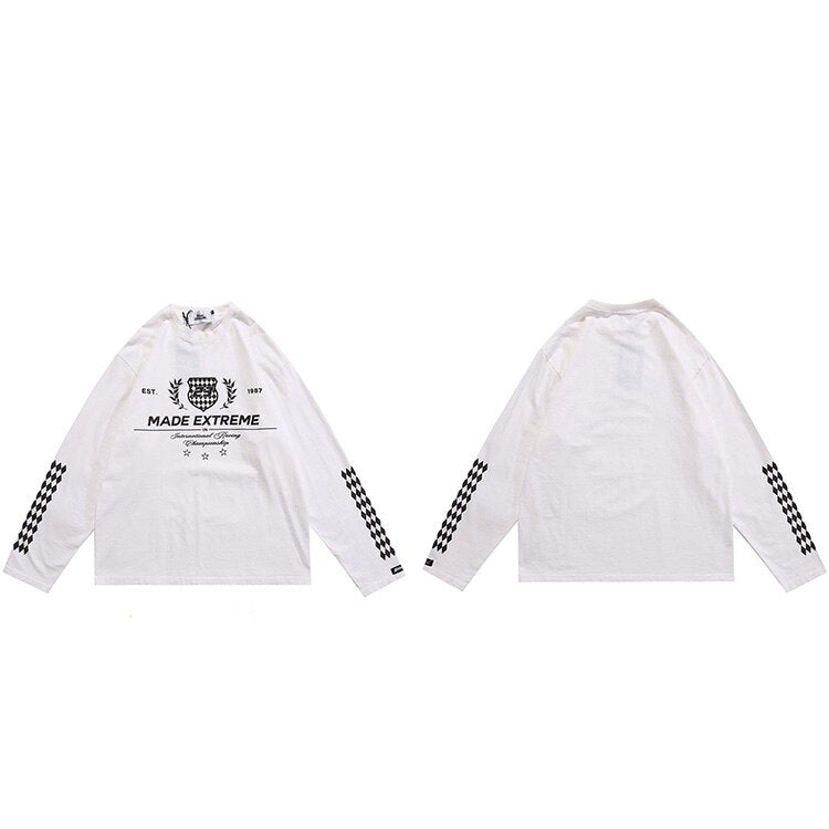 "Metal Chest" Unisex Men Women Streetwear Graphic Sweatshirt Daulet Apparel