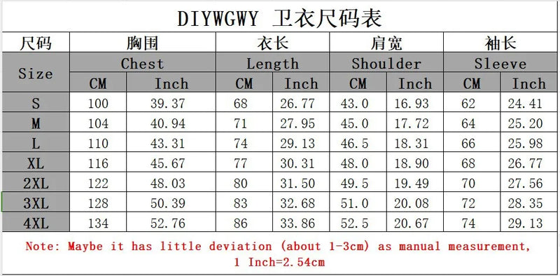 Y2K Womens Clothing Sweatshirt Pullover Long Sleeve Tops Oversize Stre