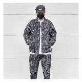 irregular scratched ripped holes denim jackets 2023 fashion turn down collar mens jean outerwear casual streetwear jeans nan  - variant style 0dcb10 for streetwear fashion