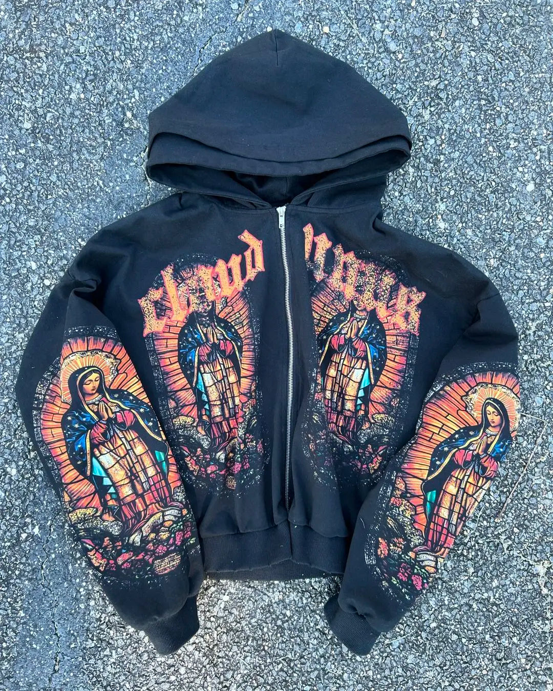 Harajuku Autumn Winter Fashion Sportswear Blessings Soldiers Sports