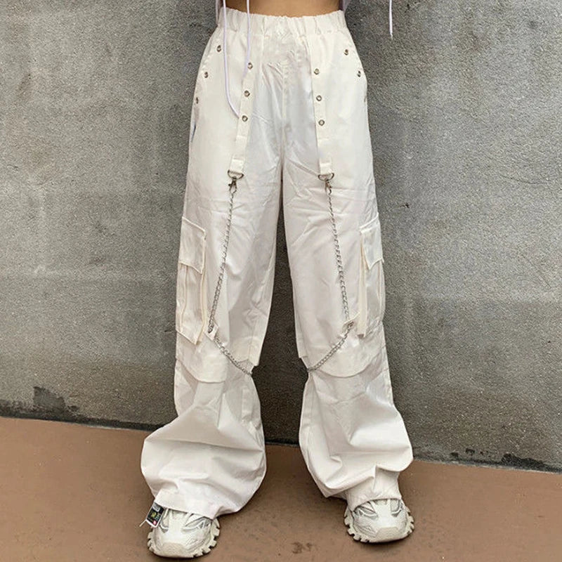 xpqbb vintage streetwear dark gray jeans women y2k high waist ripped denim trousers female 2022 new design loose wide leg pants unique jeans style 2796
