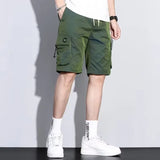 2024 New Summer Cargo Shorts For Men Multi-Pocket Sport Breathable Casual Hip-Hop Streetwear Bermuda Shorts Sweatpants Gym Short