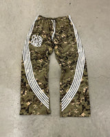 american high street fashion striped letter printed trousers men y2k harajuku retro personality casual oversized wide leg pants relaxed fit trousers