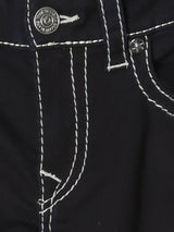 true religion vintage hip hop street leisure denim pants y2k gothic fashion embroidered straight leg wide leg jeans men clothing ripped baggy denim