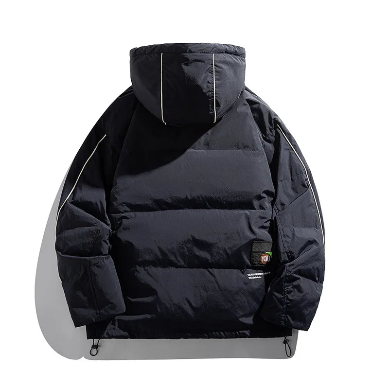 Men's Down Jackets 2023 Winter Outdoor 90% White Duck Down Jacket Warm Coat For Men Thick Outwear Hip Hop Streetwear