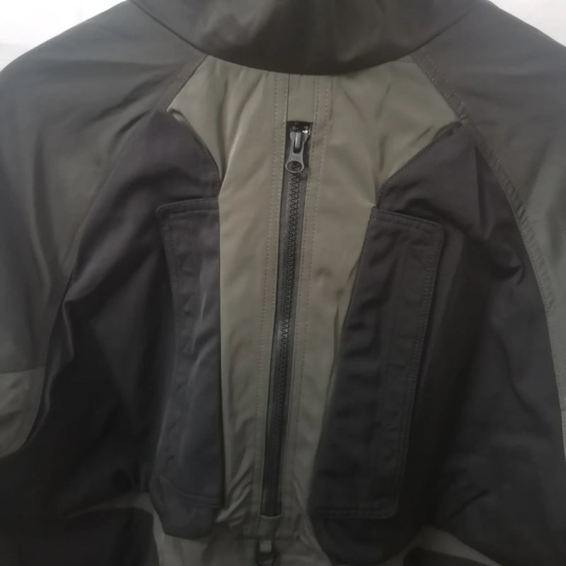 New 2023 Mens Undermycar Armor Zipper Parkas Windproof Hhooded Jacket Tatting Multiple pockets outdoor Wear size M L XL #490