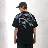 Y2k Tribal flame – Mens Y2K Tshirts Abstract Graffiti Graphic Tshirt Gothic Har