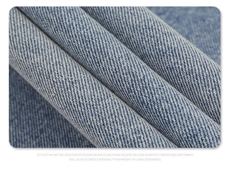 Destroy straight-leg wide jeans