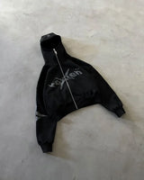 American Gothic Punk Harajuku Retro Oversized Hoodie Women Y2K Fashion