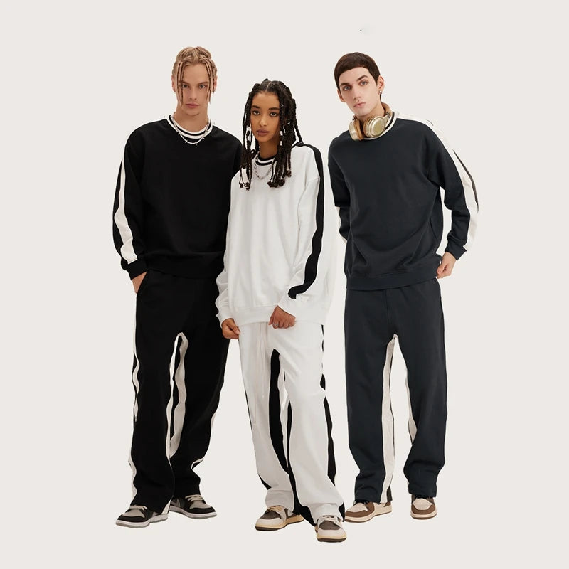 Y2K Graphic Tee – Rainbowtouches Mens Long T Shirt Unisex Vintage Stripe Overs – Edgy Streetwear for All Genders