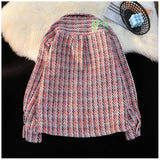 print american-retro-plaid-jacket-korean-trend-couple-jackets-embroidery-design-unisex-outerwear-loose-plus-size-mens-coat material style hop oversized streetwear ac491c quality hip design - everyday image style essential urban premium fit graphic high fashion wear casual unisex streetwear design ID d71ba
