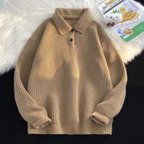 grunge oversized knit streetwear piece for layered look and winter street fits, ideal for men’s fashion and seasonal streetwe