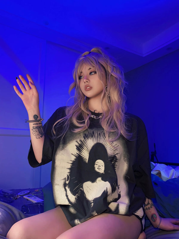 Vintage Retro Summer 1992 SD Band High-Street T-Shirt Tops
