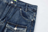 2024 multi pocket jeans vintage mens harajuku cargo denim pants retro hip hop straight loose jean pants 1 unique cargo style 130