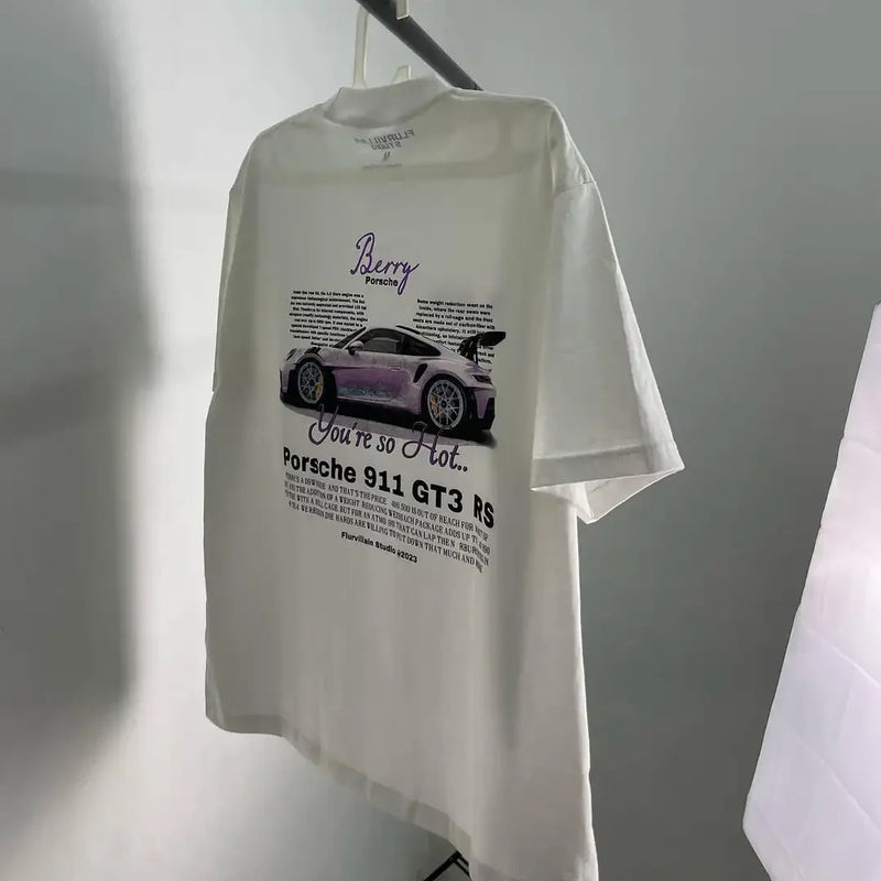 Harajuku Melting smiley – Smart Casual Harajuku Streetwear Graphic Y2K Tops Goth Men C