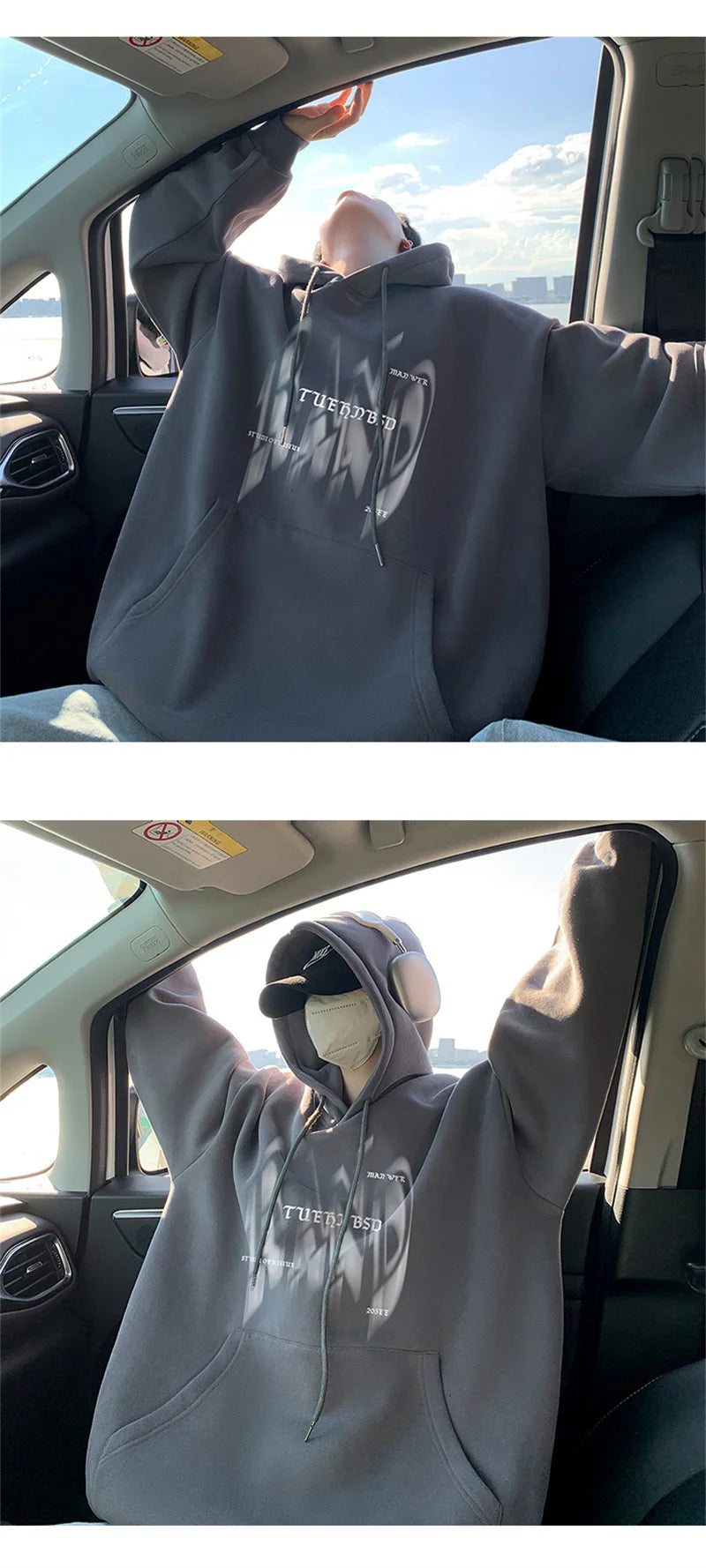 Streetwear Autumn Hoodie – New Gothic Letter Printed Hoodies For Men Autumn Hip Hop Oversized Hooded Sweatshirt Y2K Streetwear Graphic Hoodie Tracksuit | Gothic Drop #13