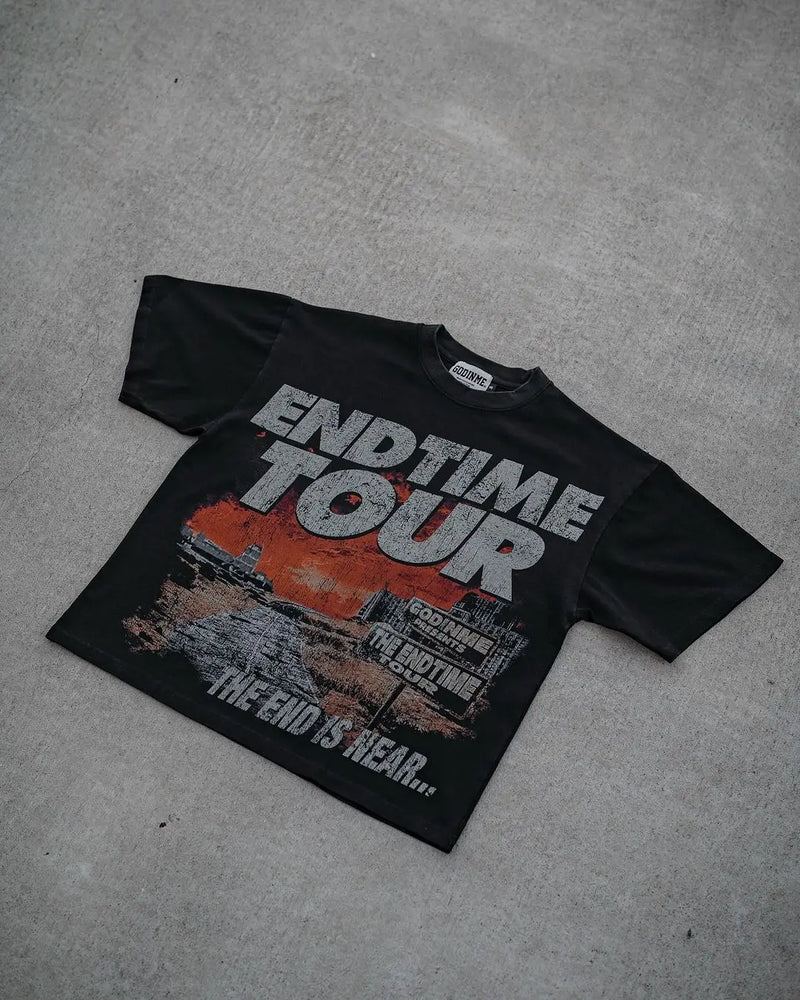 Glitchcore Vintage print – Harajuku Oversized T Shirt New Brother Fashion Pattern Lette