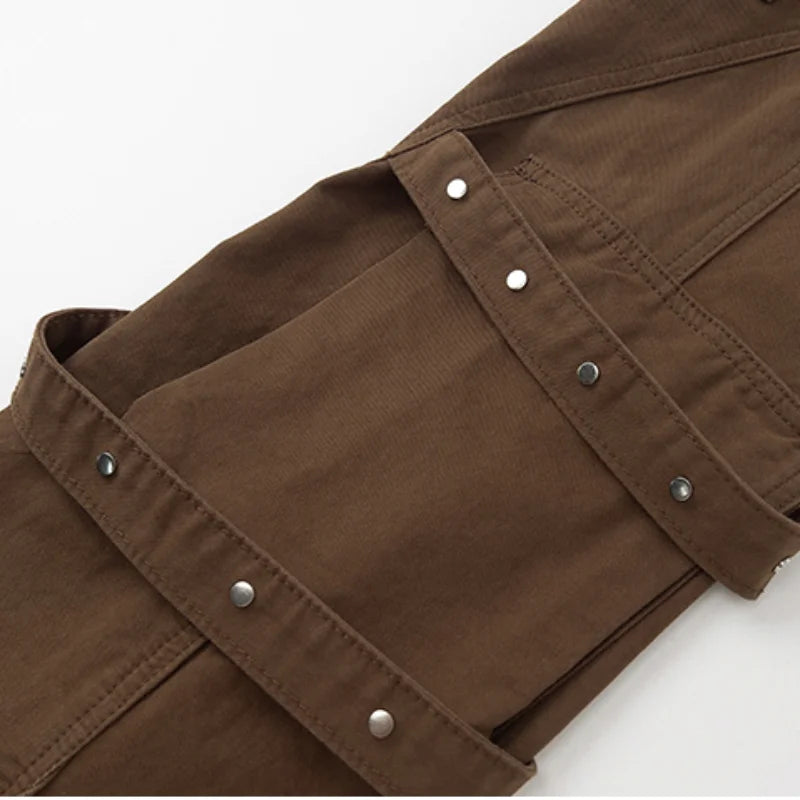hip hip pants mens cargo harem pant streetwear side pockets harajuku joggers unisex baggy hosen loose straight cotton trousers unique joggers style 3193