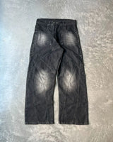 new retro baggy jeans women hip hop goth tie dye ripped denim jeans men y2k streetwear harajuku straight high waisted pants unique jeans style 635