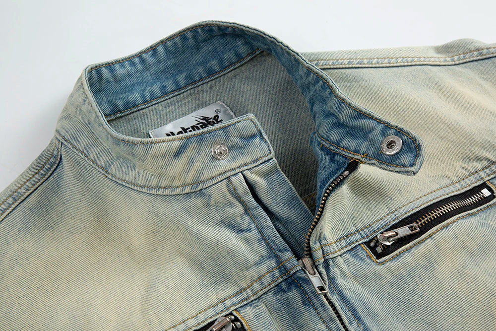 '- streetwear hip hop e26f10 high fit quality image casual material style premium print wear essential urban design everyday fashion y2k-streetwear-washed-biker-jeans-jackets-for-men-and-women-zipper-pocket-ropa-hombre-windbreaker-denim-coat-oversized graphic style oversized unisex streetwear design ID 0f893
