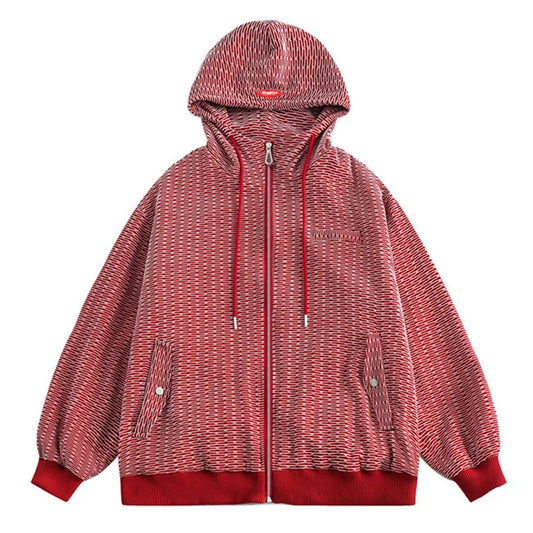Parka coats minimalist fleece harajuku coat