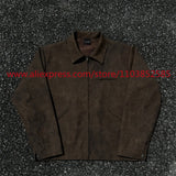 essential hip hop style streetwear autumn-and-winter-vintage-long-sleeved-leather-jacket-american-heavy-duty-motorcycle-high-street-short-style-distressed-lapel graphic quality style wear premium casual fit fashion design - unisex material everyday d6ac64 print high urban image oversized streetwear design ID af9cf
