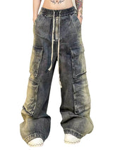baggy jeans side pocket loose denim pants men luxury designer fashion harajuku streetwear baggy jeans trousers unique jeans style 2275