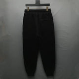 high new novelty luxury men 2022 classic full metal rivets pockets comfortable cotton parkour sweat casual pants sweatpants d50 unique joggers style 4415