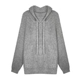 oversized knit pullover, fall/winter fashion, soft knit pullover with flame design, y2k fashion statement