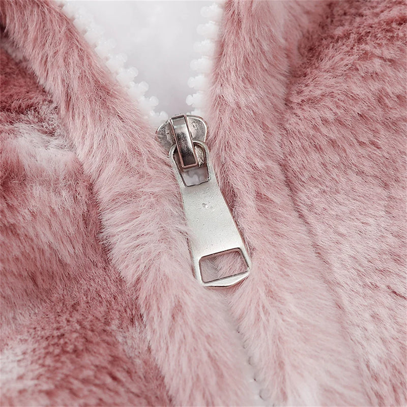 Abcvan Snaki 2023 New High Quality Tie Dyed Rabbit Hair Cotton Coat Men's and Women's Coat