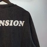 Skatercore Top – Saint T Shirt Men Woman 2024Ss High Quality Wash Black Skull – Urban Streetwear for Men & Women