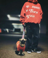 Y2K Graphic Tee – 24Ss 12 Colors Cpfm Kanye West Ye Must Be Born Again – Streetwear Fashion for Men & Women