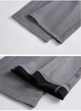 men loose casual korean streetwear fashion vintage straight wide leg suit pants trousers cityboy baggy pants unique default style 1727